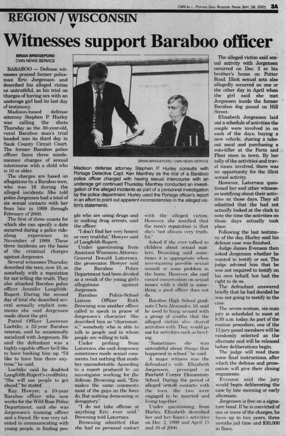 Clipping from The Daily Register